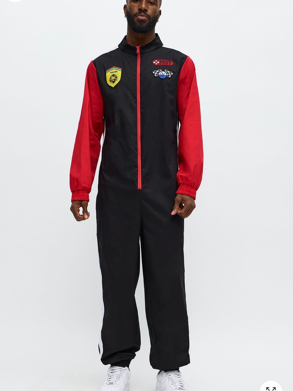 Fashion Nova men’s race car driver jumpsuit size XL